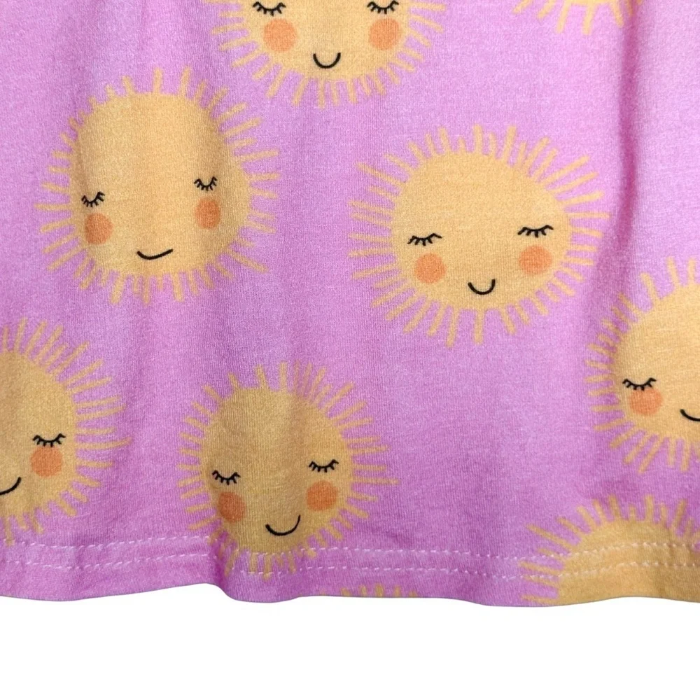 Pink Sun Patterned‎ Dress